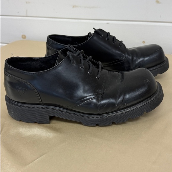 Dr. Martens Black Leather Derbys - Picture 2 of 12
